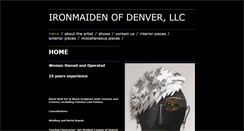 Desktop Screenshot of ironmaidenofdenver.com